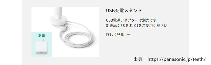 本体付属品：EW-DP38