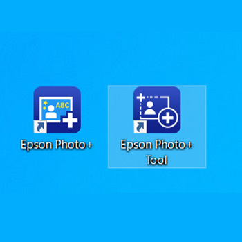 Epson Photo+　デスクトップアイコン