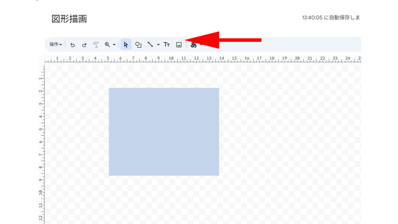 図形描画編集画面