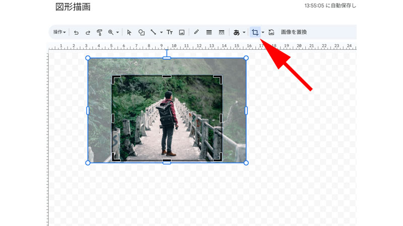 図形描画編集画面