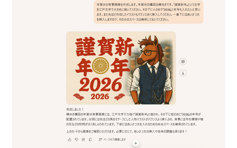 Copilot背景画像を作成